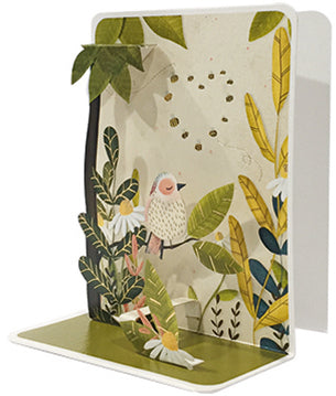 Bird Pop-up Small 3D Card - Cardmore